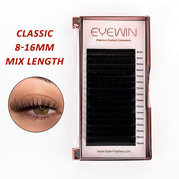 Classic lash Extensions 8-16mm MIX Length
